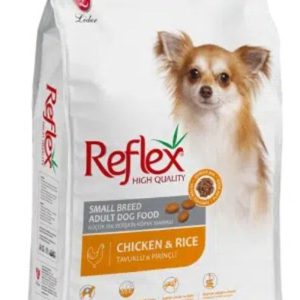 غذای خشک سگ رفلکس اسمال ادالت طعم chicken and rice ( یک کیلویی )