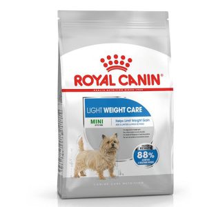 غذای خشک سگ لایت ویت رویال کنین 3 کیلویی نژاد کوچک ( Royal Canin Mini Light Weight Care)